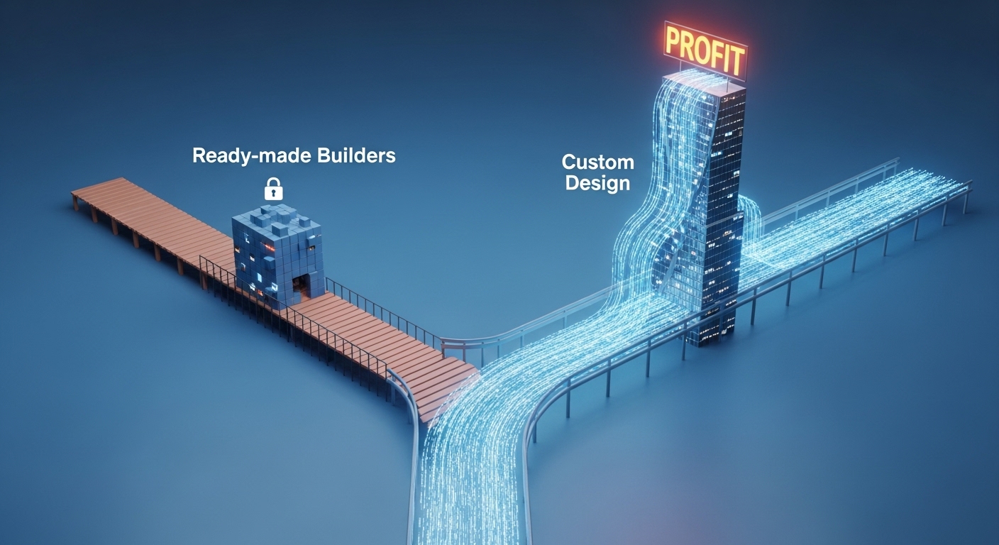 تفاوت طراحی سایت اختصاصی و سایت ساز